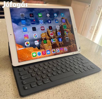 Apple ipad Pro 12.9 GOLD + Eredeti Apple Smart Keyboard ' ' 256GB