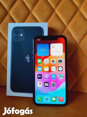 Apple iphone 11 64GB, független, teljesen gyári állapot, dobozában