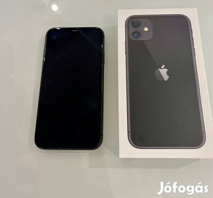 Apple iphone 11 Black 64GB Tökéletes állapot