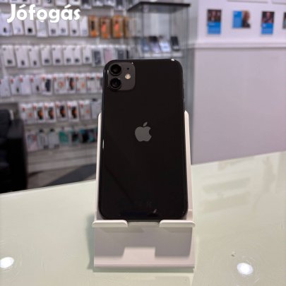 Apple iphone 11 - 128 GB - fekete (293), Újszerű állapot, Garancia