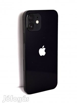 Apple iphone 12 128GB fekete 3 hónap garancia