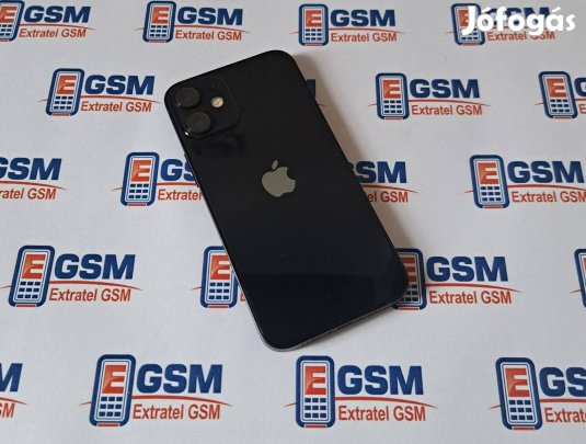 Apple iphone 12 Mini 64Gb Fekete Független Használt Mobiltelefon