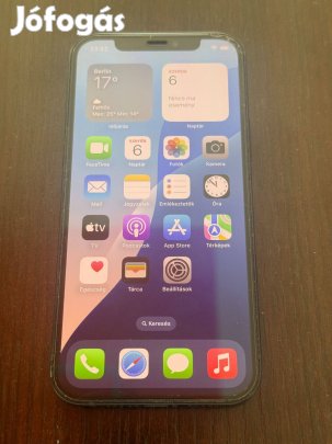 Apple iphone 12 fekete 64GB mobiltelefon