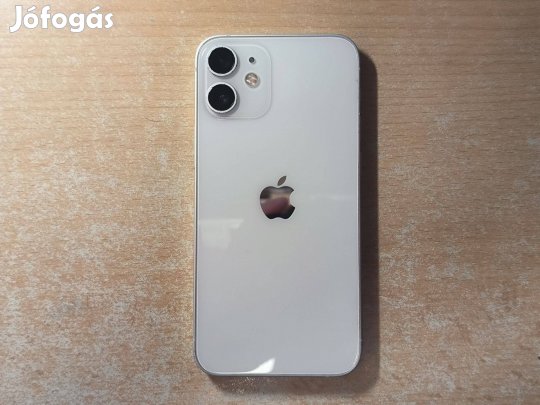 Apple iphone 12 mini Fehér Gari 100% Aksival !