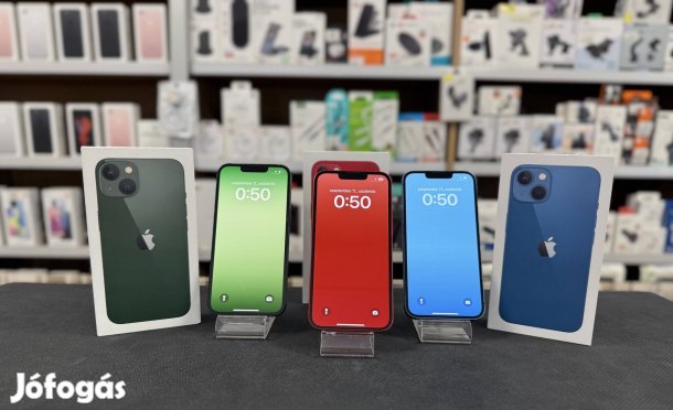 Apple iphone 13 128GB,6 Hónap Garanciával Új Akkuval 