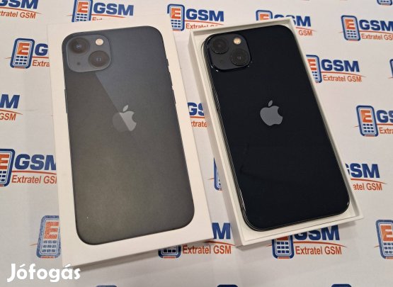 Apple iphone 13 128GB Fekete Használt Kártyafüggetlen Mobiltelefon