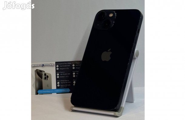 Apple iphone 13 128GB Fekete, Használt Garanciával!