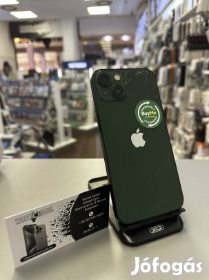 Apple iphone 13 128Gb, 6 hónap Garancia, Zöld Színben, Kártyafüggetlen