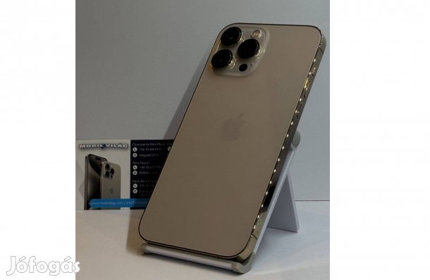 Apple iphone 13 Pro Max 128GB Arany, Használt Garanciával!