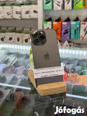 Apple iphone 13 Pro, 128Gb, Kártyafüggetlen, Gyári Állapotú, 1 Év Gari