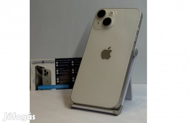 Apple iphone 14 12GB Fehér, Használt Garanciával!