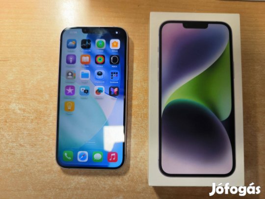Apple iphone 14 Plus Független Purple Apple Garanciás !