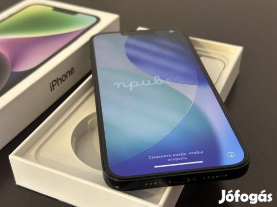 Apple iphone 14 Plus, 128Gb., Black, független, 86% akku