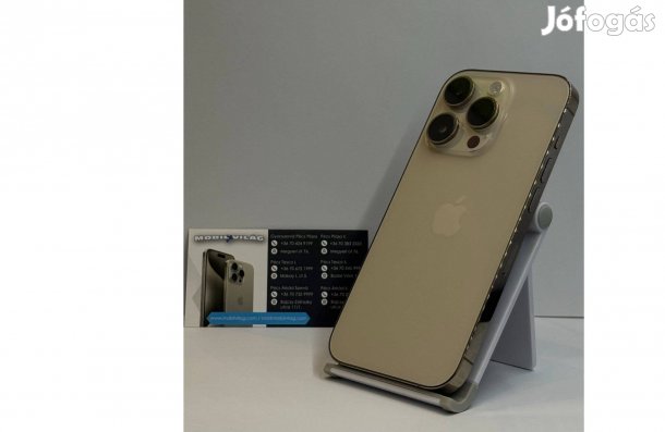 Apple iphone 14 Pro 128GB Arany, Használt Garanciával!