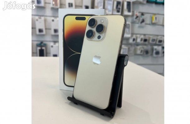 Apple iphone 14 Pro 128GB Gold Arany Független Használt