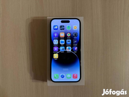 Apple iphone 14 Pro Független Újszerű Black Garival !