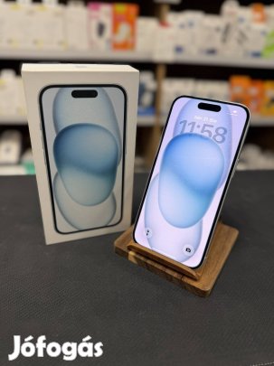 Apple iphone 15 128GB 6 Hónap Garanciával Új Akkuval 
