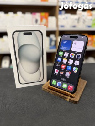Apple iphone 15 128GB 6 Hónap garanciával Új Akkuval