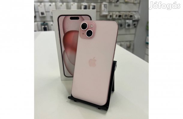 Apple iphone 15 Plus 128GB Pink Rózsaszín Használt Független