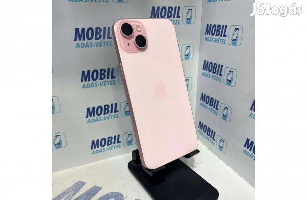 Apple iphone 15 Plus 128GB, Akku: 86%, Megkímélt, 1 Év Garanciával!