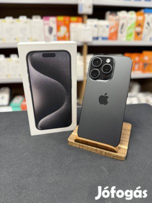 Apple iphone 15 Pro 128GB 6 Hónap Garanciával Új Akkuval 