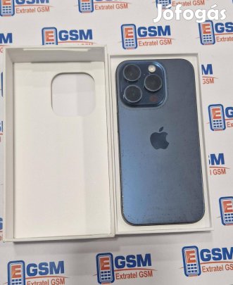 Apple iphone 15 Pro 128GB Blue Titanium Független Használt Telefon