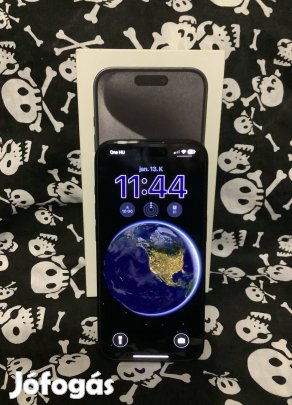 Apple iphone 15 Pro 256GB Black Titanium eladó 