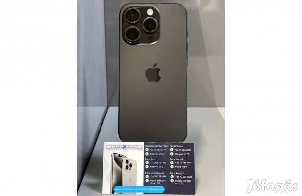 Apple iphone 15 Pro 8/128GB Garanciával!