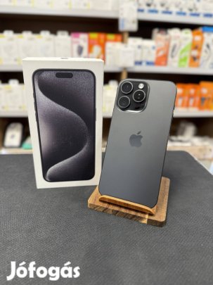Apple iphone 15 Pro Max 256GB 6 Hónap Garanciával 88% Gyári Akkuval