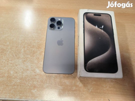 Apple iphone 15 Pro Max 256GB Natural Titanium Apple Garanciás !