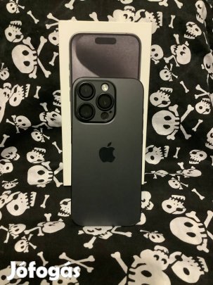 Apple iphone 15 Pro, 256GB, Black Titanium eladó