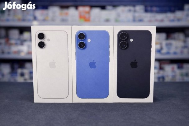 Apple iphone 16 128GB 12 Hó Garancia,Bontatlan