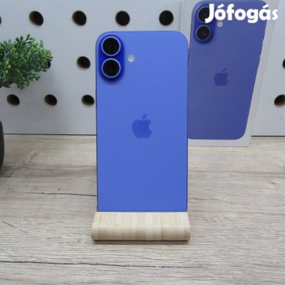 Apple iphone 16 Plus 128GB Ultramarine ,karcmentes 96% akku