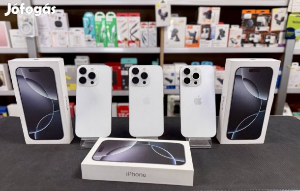 Apple iphone 16 Pro 128GB 6 Hónap Garanciával Gyári Akkuval 