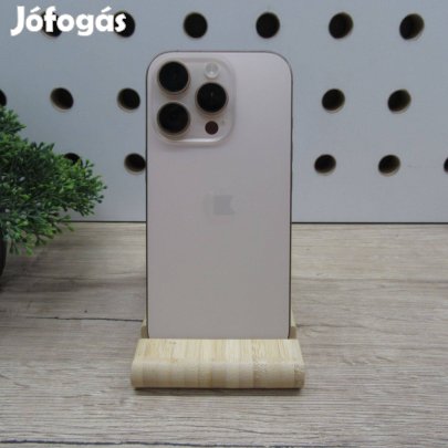 Apple iphone 16 Pro 128GB Gold használt karcmentes 97% akku 293 ciklu