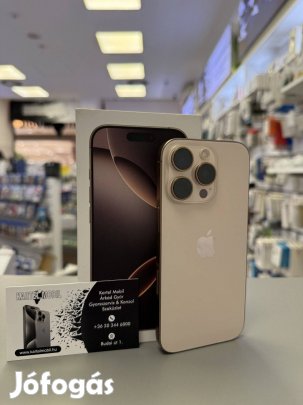 Apple iphone 16 Pro 128Gb, Kártya független, 12 hónap Garancia