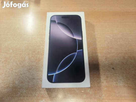 Apple iphone 16 Pro Max 512GB Független Új 3 év Apple Garanciával !