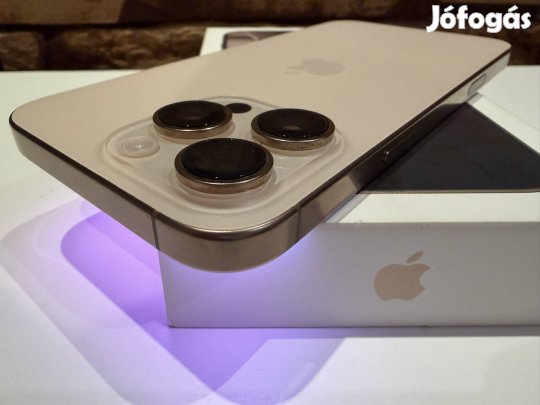 Apple iphone 16 Pro max 256 Gb desert titanium független/ újszerű