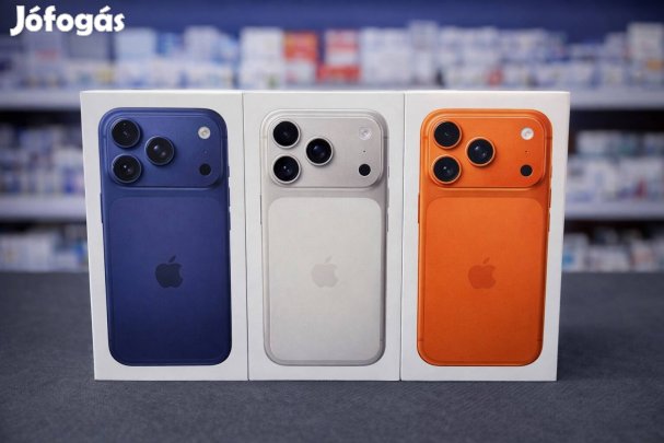 Apple iphone 17 Pro 256GB 12 Hónap Garancia,Bontatlan.