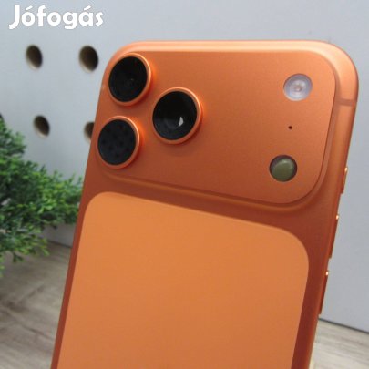 Apple iphone 17 Pro Max 256GB Cosmic Orange Újszerű állapot 100%
