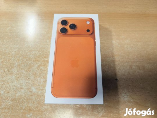 Apple iphone 17 Pro Max 256GB Új Orange Apple Garancia !