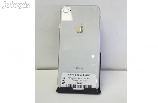 Apple iphone 8 64GB Független Jótállással - Fehér