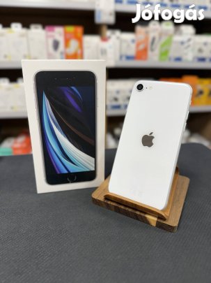 Apple iphone SE 2020 64GB Fehér 6 Hónap Garanciával Új Akkuval 