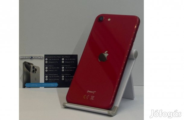 Apple iphone Se 2020 64GB Piros, Használt Garanciával!
