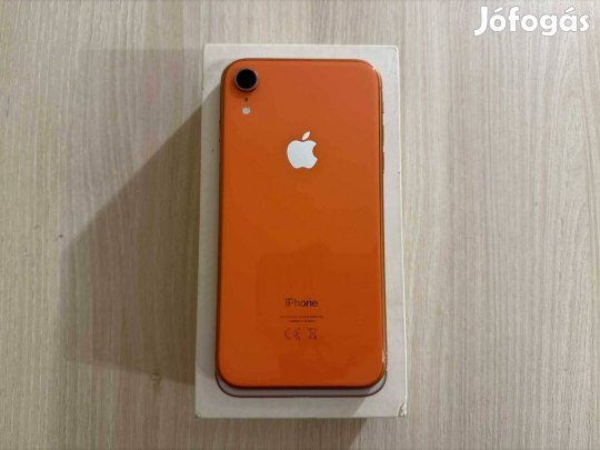 Apple iphone XR Független Narancs Újszerű Gari !