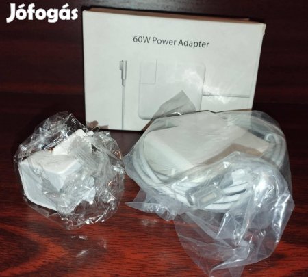 Apple-kompatibilis Magsafe 1 60W töltő új, bontatlan