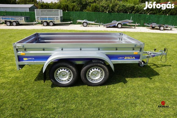 Áprilisi akció! Új utánfutó (250x135cm) forgalomba helyezve - Szegeden