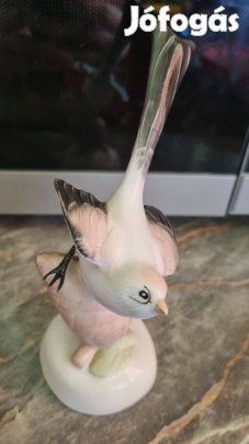 Aquincum madár porcelán figura