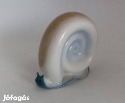 Aquincum porcelán Aquazur csiga!