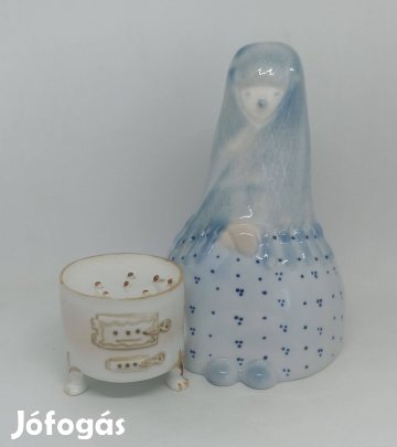 Aquincum porcelán Gesztenye sütögető asszony!